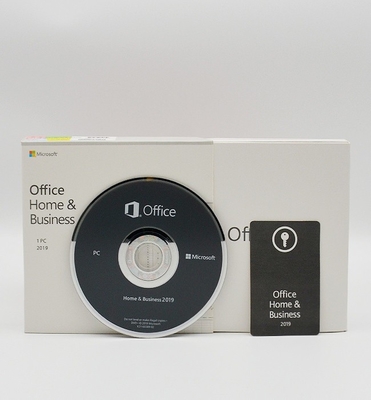 4,7 GB DVD Media Microsoft Office 2019 Dom i biznes PKC Retail Box