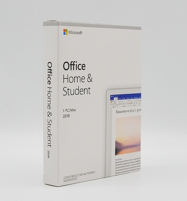 Wersja High Speed ​​Microsoft Office 2019 dla użytkowników domowych i studentów PKC Retail Box