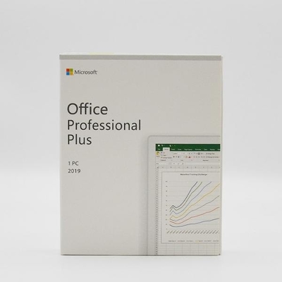 Wersja High Speed ​​4,7 GB DVD Media Microsoft Office 2019 Professional DVD Retail Box